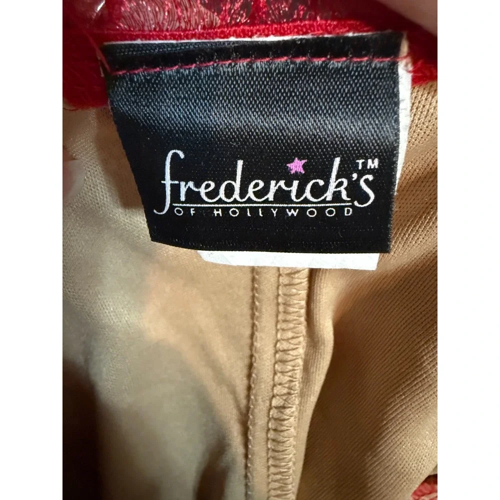 Vtg Frederick's Of Hollywood Old Hollywood Glam Lace Slip Dress Size XL Coquette